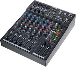 The t.mix Xmix 1002 FX USB Analoge Konsole 10 Kanäle mit Phantom Power & 4 XLR-Eingänge