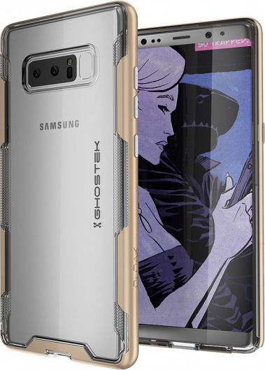 Ghostek Cloak 3 Slim Back Cover Silicone Gold (Galaxy Note 8)