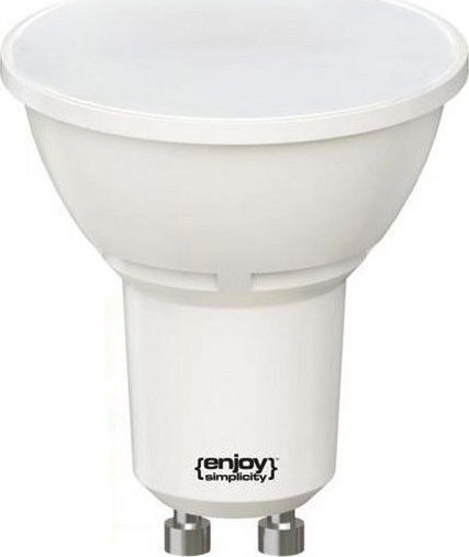 Elvhx LED Bulb 6W for Socket GU10 and Shape MR16 Cool White 500lm