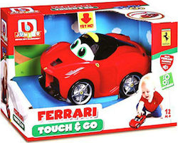 Bburago Vehicul Ferrari Touch & Go cu lumină pentru 12++ Luni