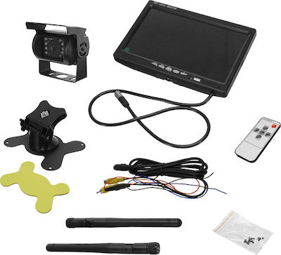 GloboStar Wireless Car Reverse Camera with Screen Universal