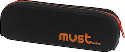 Must Focus 579552 Pencil Case Barrel with 1 Compartment Orange 000579552