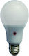 Redled LED-Lampe 10W für Fassung E27 und Form A60 Warmes Weiß 800lm mit Fotokontrolle