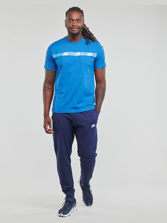 Nike Sportswear Club Παντελόνι Φόρμας με Λάστιχο Navy Μπλε