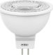 Elvhx LED Bulb 5.5W for Socket GU5.3 and Shape MR16 Warm White 450lm
