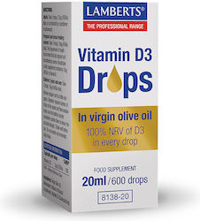 Lamberts Vitamin D3 Drops Vitamin 200iu 20ml Lamberts Vitamin D3 Drops Vitamin 200iu 20ml
