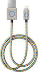 iDeal Of Sweden Fashion Geflochten USB-A zu Lightning Kabel Mehrfarbig 1m (IDFCL-54)