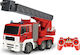 Shantou Double Eagle Fire Truck with Ladder Remote Controlled Fire Truck Red