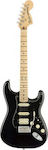 Fender Ηλεκτρική Κιθάρα American Perf Strat με HSS Διάταξη Μαγνητών και Tremolo Ταστιέρα Maple σε Χρώμα Black