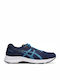 Gel Contend 5 GS Αθλητικά Παιδικά Παπούτσια Running με Κορδόνια Μπλε