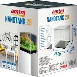 Croci Amtra Nanotank 20 Fish Aquarium Capacity 18lt with 25x25x30cm