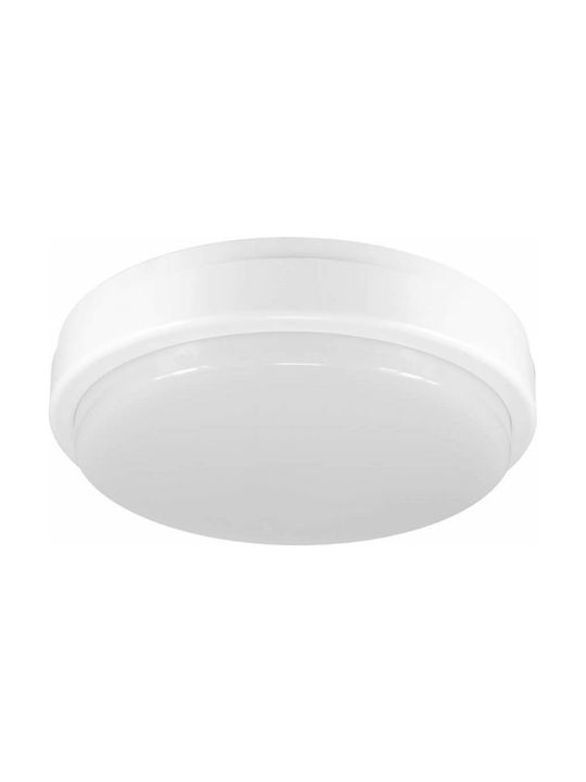 Vivalux Ellis Outdoor Ceiling Flush Mount with Integrated LED in White Color VIV003686