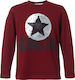 Energiers Children's Blouse Long Sleeve Burgundy