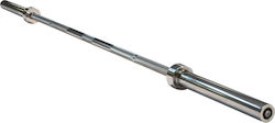 Viking Ίσια Μπάρα Ολυμπιακού Τύπου Φ50 20kg Μήκους 220cm χωρίς Κολάρα Viking Ίσια Μπάρα Ολυμπιακού Τύπου Φ50 20kg Μήκους 220cm χωρίς Κολάρα