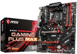 MSI B450 Gaming Plus Max Motherboard ATX με AMD AM4 Socket