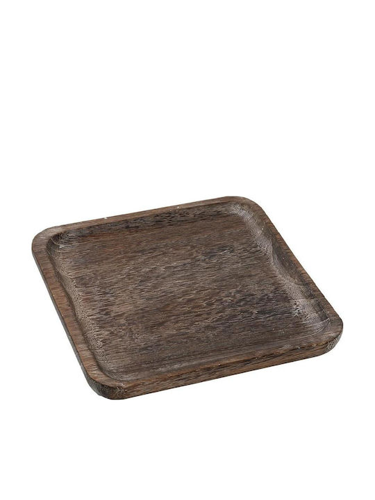 Espiel Wooden Serving Platter 25x25x5cm