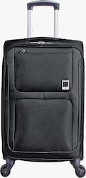 Bartuggi 722-119 Medium Suitcase H67cm Black