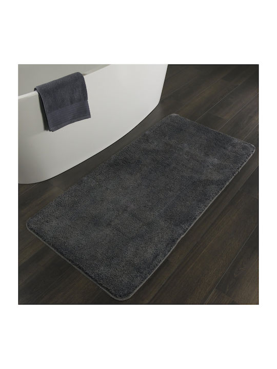 Sealskin Αντιολισθητικό Πατάκι Μπάνιου Microfiber Angora 293990414 Grey 70x140εκ.