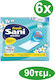 Sani Sensitive Maxi Plus Fresh Incontinence Underpads 60x90cm 6x15pcs