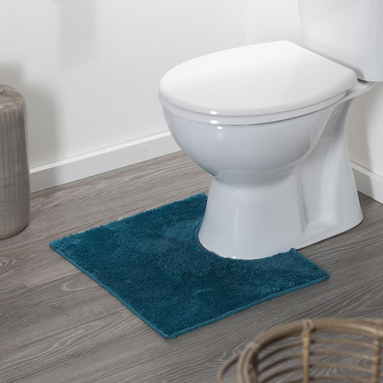 Sealskin Non-Slip Bath Mat Cotton Toilet Doux 294428426 Petrol 45x50cm