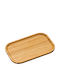 Kesper Bamboo Rectangular Serving Tray made of Bamboo in Beige Color 30.5x20x2cm 58160 1pcs