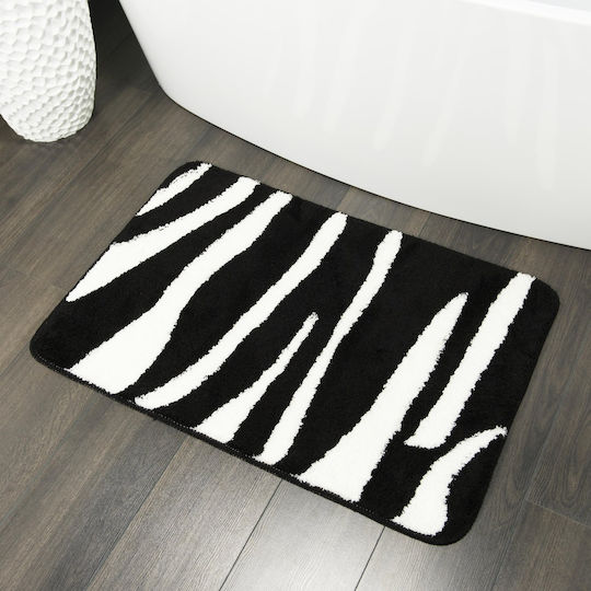 Sealskin Antiderapant Covoraș de Baie Safari 293553619 Negru 60x90buc