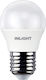 Inlight LED-Lampe 5W 79mm für Fassung E27 und Form G45 Warmes Weiß 420lm