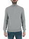 Ralph Lauren Men's Long Sleeve Sweater with Zipper Gray