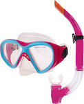 Spokey Diving Mask Set with Respirator Kraken II Pink 835385