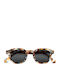 Izipizi C Sun Men's Sunglasses with Multicolour Tartaruga Plastic Frame and Black Lens