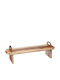 Kitchen Craft Lemnos Dreptunghiular Tavă de Servire cu Mânere în Culoare Bej 52x15x17cm 35.02212 1buc
