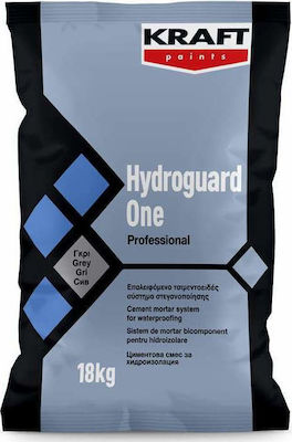 Kraft Hydroguard One Επαλειφόμενο Στεγανωτικό 18kg Γκρι