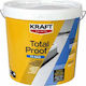 Kraft Total Proof PU Aqua Acrilyc Insulating Sealing Polyurethane 4kg White