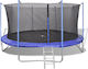 vidaXL Trampolin Für Draußen Mit 426cm Durchmesser Mit Netz Und Leiter