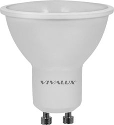 Vivalux Bec LED 3W pentru Dulie GU10 Alb cald Vivalux Bec LED 3W pentru Dulie GU10 Alb cald