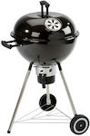 Grill Chef Στρογγυλή Charcoal Grill with Wheels 43cm