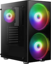 Aerocool Python Gaming Midi Tower με Πλαϊνό Παράθυρο Aerocool Python Gaming Midi Tower με Πλαϊνό Παράθυρο