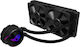 Asus ROG Strix LC 240 Υδρόψυξη Επεξεργαστή Διπλού Ανεμιστήρα 120mm για Socket AM4/1200/115x με RGB Φωτισμό