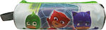 Diakakis Fabric Pencil Case Pj Masks with 1 Compartment Multicolour 0484058/redgreen