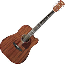 Ibanez Semi-Acoustic Guitar PF12MHCE-OPN Cutaway Natural