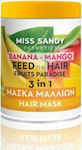 Miss Sandy Banana Mango Feed The Hair Fruits Paradise 3 in 1 Hair Mask 900ml