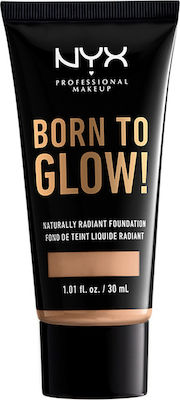 NYX Professional Makeup Born To Glow! Flüssiges Make-up Natural 30ml