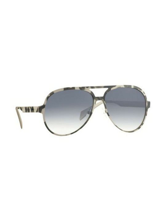 Italia Independent Men's Sunglasses with Gray Plastic Frame 0021.096.000