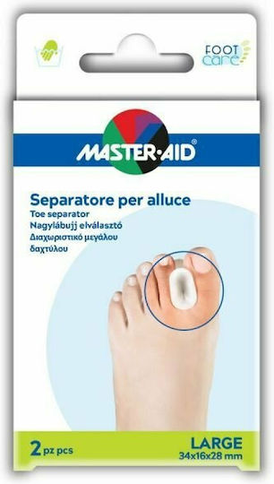 Master Aid Toe Separator Callus Separators Large 2pcs