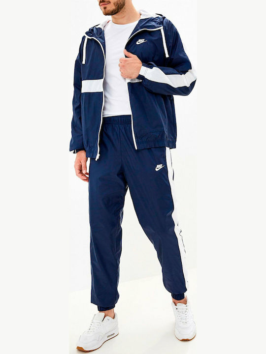 Nike Sportswear Σετ Φόρμας με Λάστιχο Navy Μπλε