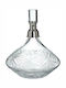 Inart Glass Liqueur Decanter 22cm with Stopper