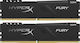 HyperX Fury 16GB DDR4 RAM με 2 Modules (2x8GB) και Ταχύτητα 2666 για Desktop