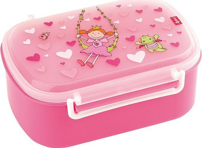 Sigikid Kids Lunch Thermal Plastic Box Pink L17xW11xH7cm