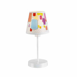Aca Kids Side Table Lamp Multicolour 14x14x29cm