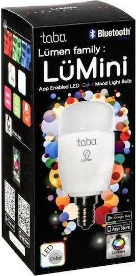 Adeleq Tabu Lumen Lumini Smart Λάμπα LED 7W για Ντουί E27 RGB 400lm Dimmable